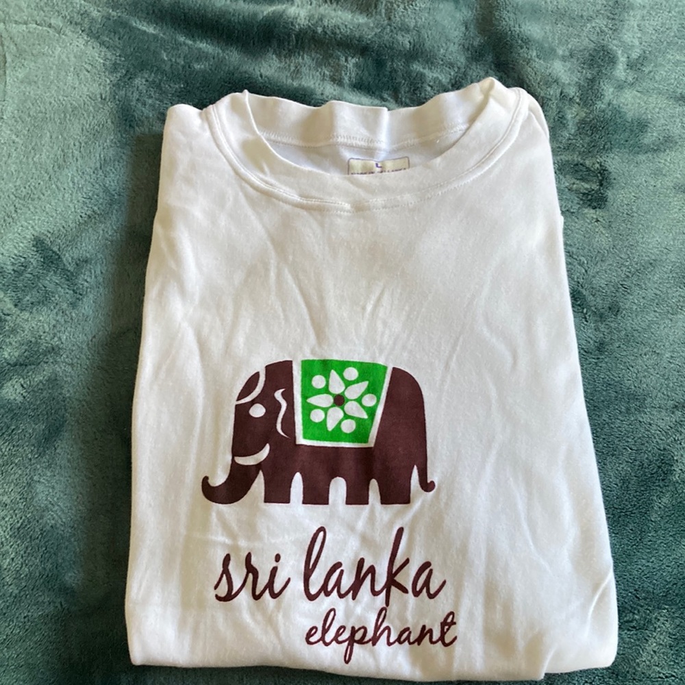 Sri Lanka elephant tshirt